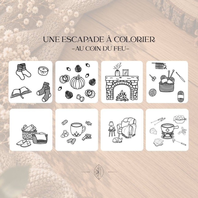 Les Escapades à Colorier